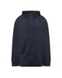 Sweat zippé à capuche Homme SAGGY Noir