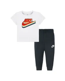 Ensemble de survetement Enfant B NSW JRSY FT PANT SET Blanc