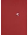 Sweat à capuche Homme CK EMBRO BADGE HOODI Rouge