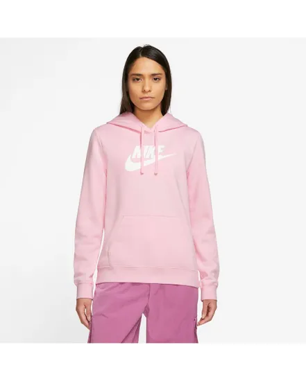 Sweat a capuche manches longues Femme W NSW CLUB FLC GX STD PO HDY Rose