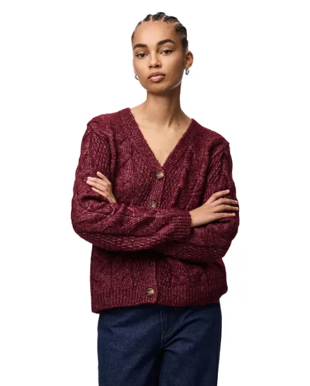 Cardigan Tricot Femme PCNINA LS V-Neck Noos BC