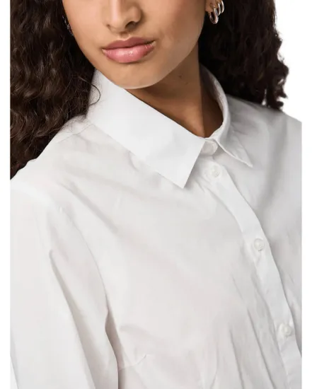 Chemise Femme PCSUSSI LS SHIRT WVN NOOS