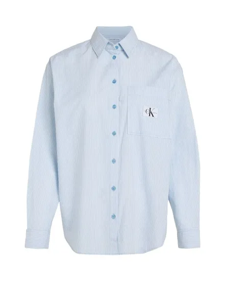 Chemise Femme WOVEN LABEL RELAXED Bleu