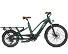Vélo électrique cargo Unisexe EQUO 4.2 835 Wh Vert Emeraude