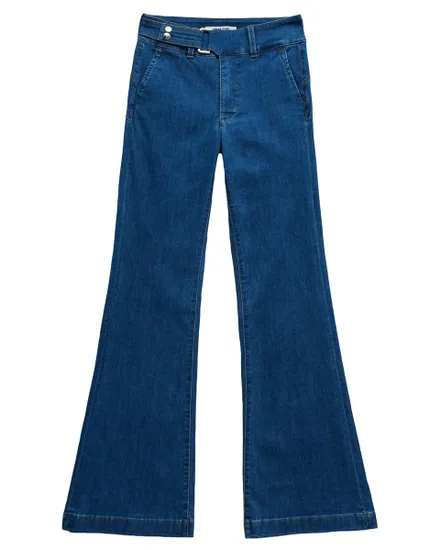 Pantalon Chino Femme Secret Flare Ceinture