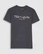 T-shirt manches courtes Homme TICLASS BASIC MC Noir