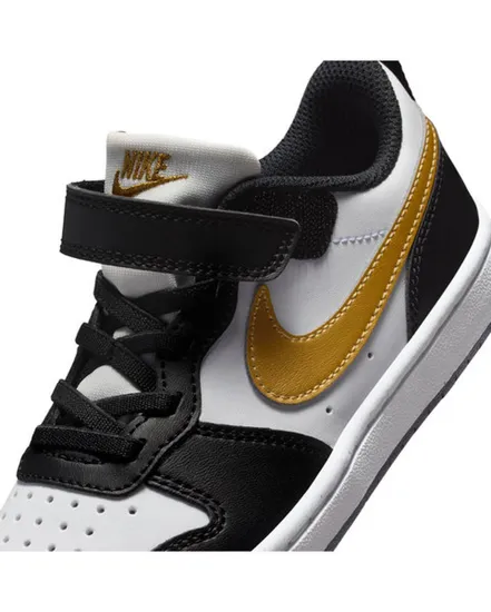 Chaussures Enfant COURT BOROUGH LOW RECRAFT (PS) Noir