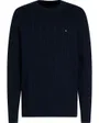 Pull Homme CLASSIC COTTON CABLE CREW NECK Bleu
