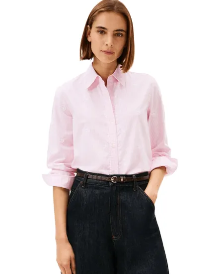 Chemise Femme Oxford AOP Relaxed