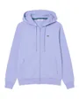 Sweat Zippé Femme Lacoste Molleton Coton