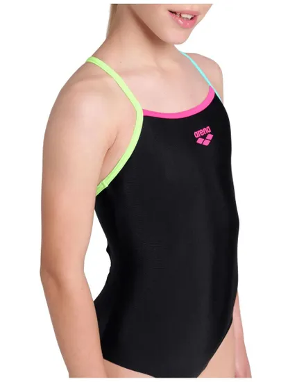 Maillot de bain Enfant GIRL S ARENA SWIMSUIT LIGHT DROP SOLID Noir