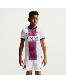 Maillot de football Enfant PSG Extérieur 2026/2027 Stadium Blanc