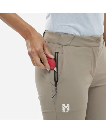 Pantacourt Femme UBIC STRETCH 3/4 PANT W Beige