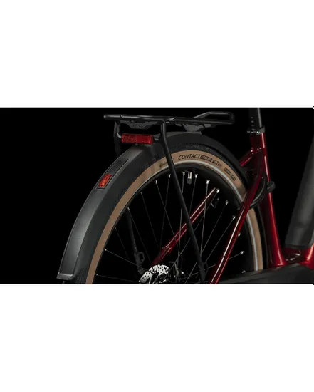 Vélo électrique urbain Unisexe SUPREME HYBRID PRO 625 Rouge