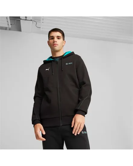 Sweat à capuche manches longues Homme FD MAPF1 HD SWEAT JKT Noir