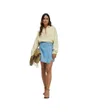 Jupe-Short Femme Boutons Denim Salsa
