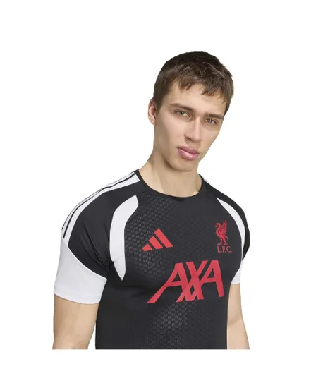 T-shirt de football Homme LFC TR JSY Noir