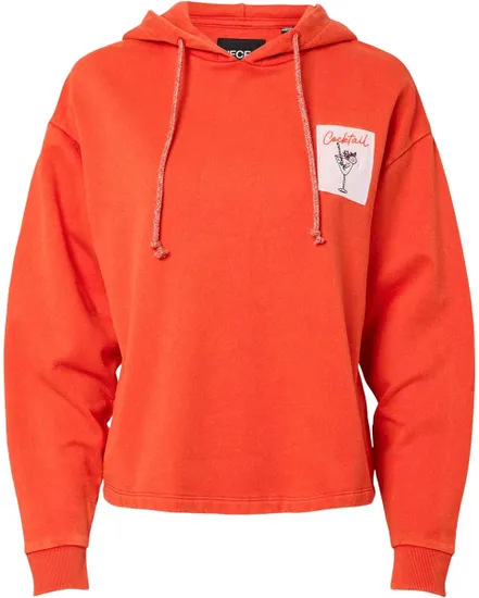 Sweat À Capuche Femme PCCHILLI LS Washed