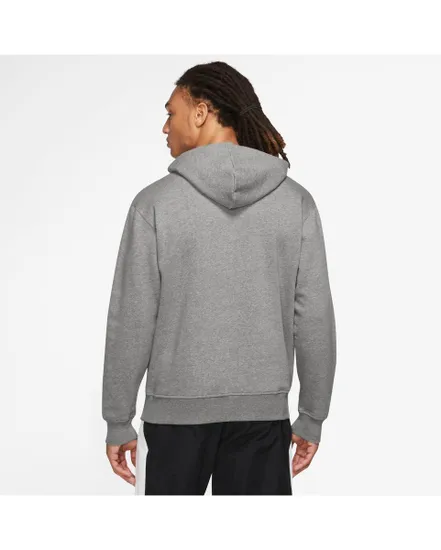 Sweatshirt à capuche manches longues Homme M J ESS FLC PO HOODIE Gris