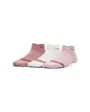 Lot de 3 paires de chaussettes Femme WOMENS UA BREATHE 3PK NS TAB Rose