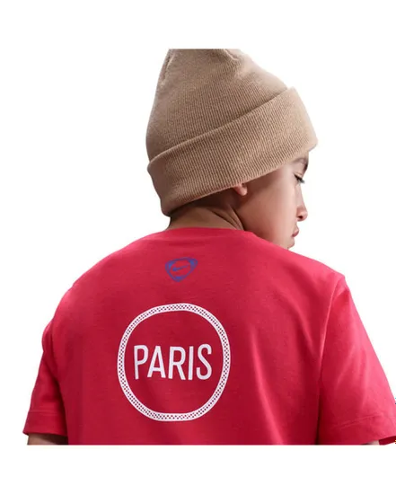 T-shirt de football Enfant plus agé PSG U NK T90 REMIX TEE Rouge