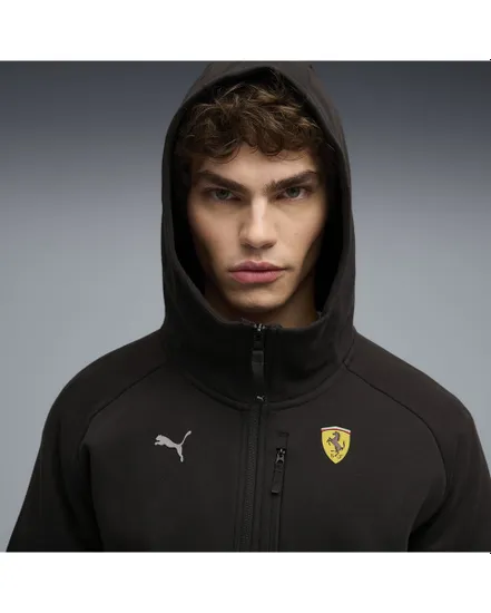 Veste zip à capuche Homme FERRARI PUMATECH FZ Noir
