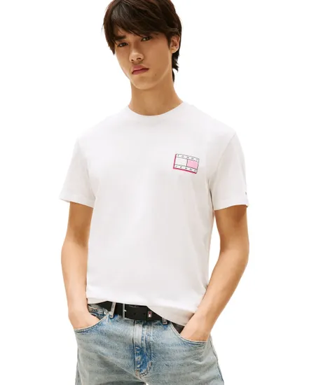 Tee-Shirt Homme Slim Pop Color Flag
