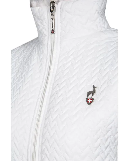 Polaire sans manche Femme VESTE SANS MANCHE DOUDOUNE REVERSIBLE F Blanc