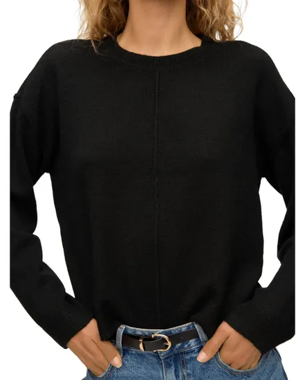 Pull Tricoté Femme VMBESTI LS O-NECK