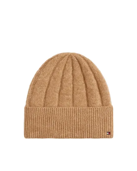 Bonnet Femme TH FLAG FLUFFY BEANI Marron Clair