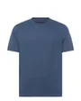 T-shirt col rond Homme ESS SEASONAL REG FIT SOLID TEE Bleu Égéen