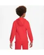 Sweat à capuche manches longues Enfant CR7 K CLUB FLC HDY Rouge