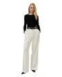 Pull Femme Col Montant Perles