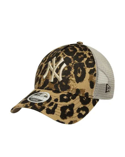 Casquette Femme Trucker Léopard New York Yankees