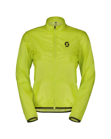 Veste coupe-vent Femme ENDURANCE WB Jaune/Vert