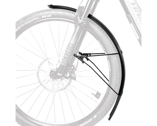 Kit de garde-boues avant/arrière 28 BLUEMELS STYLE 75 Noir Mat