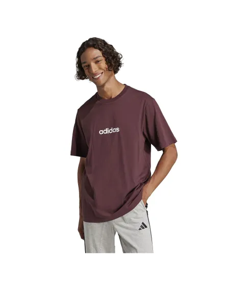 T-shirt Homme M LIN SJ T Marron