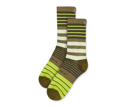 Chaussettes Homme BLOCK Vert Tweed