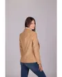 Veste blazer velours femme Femme VESTE Beige