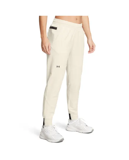 Pantalon de survetement Femme UA UNSTOPPABLE JOGGER Beige