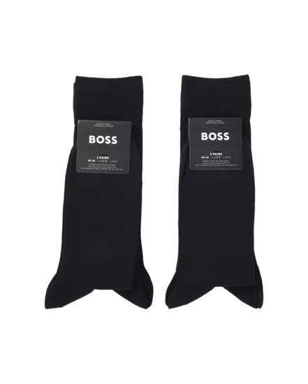 Lot de 4 paires de chaussettes Homme 4PRS GIFTSET ICONIC CC Noir