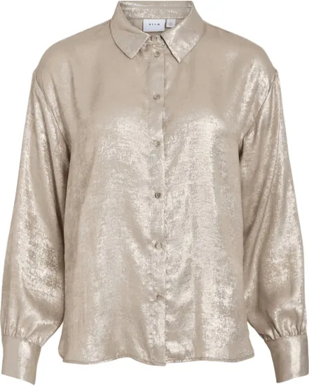 Chemisier Femme VIMETALLA L/S SHIRT/R Écru