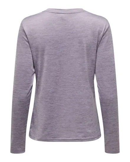 T-shirt manches longues Femme ONPCORE LIFE ON LS REG TEE Violet