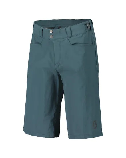 Short Homme TRAIL FLOW AVEC PAD Vert Aruba