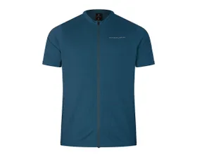Maillot manches courtes Homme LOOP ZIPPED Bleu
