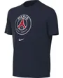 T-shirt manches courtes Enfant PSG U NK CREST TEE Bleu