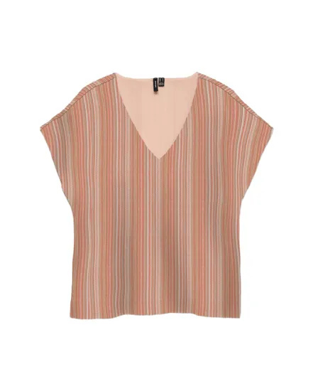 T-Shirt Femme Col V Manches Batwing