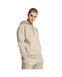 Sweat à capuche Homme UA ESSENTIAL FLEECE HOODIE Beige