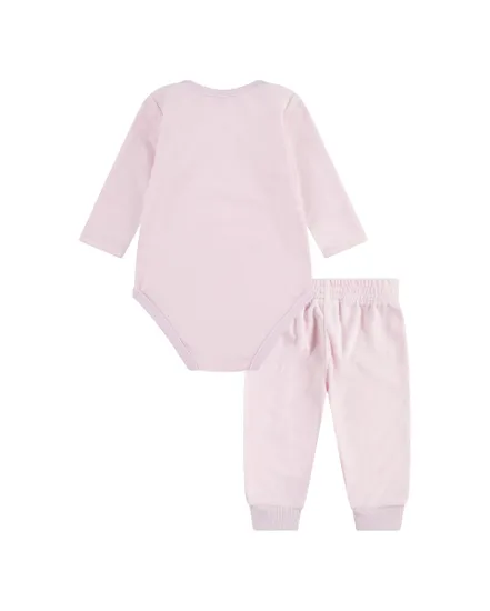 Ensemble de survetement Bébé NKN NEW IMPRESSIONS BS PANT SE Rose