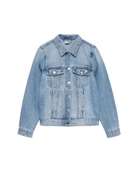 Veste En Jean Femme Vmzorica Ls Denim Jacket Mix Noos